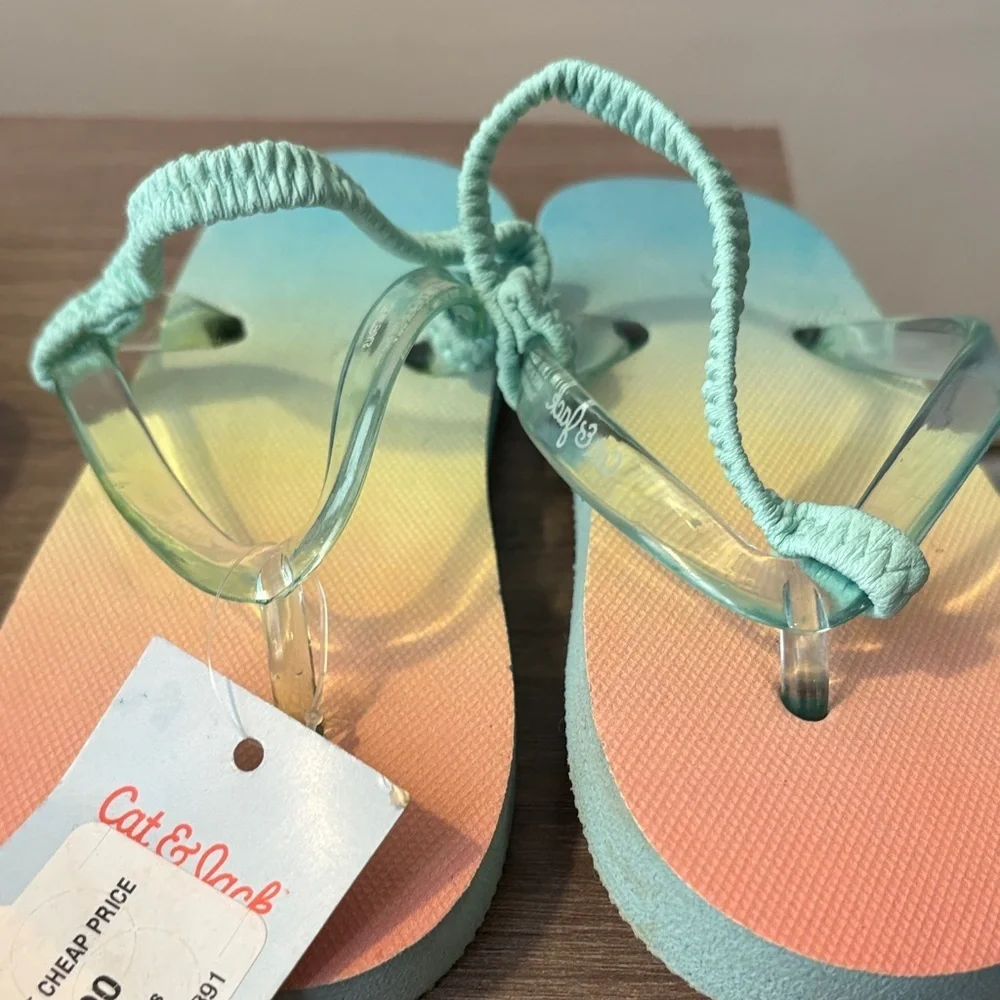 BOGO sale Cat & Jack Gradient Flip Flops